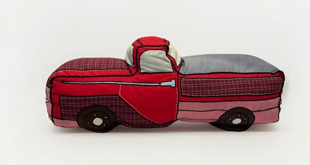 Pottery Barn Pick Up Truck Pillow Pillow 24”